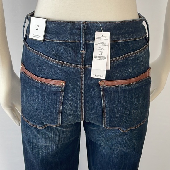 NWT WHBM Mid Rise Skinny Ankle Jeans 2R - Picture 13 of 16